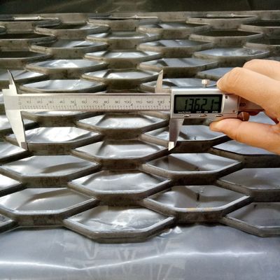 3.0lbs galvanizado amplió los suelos de Mesh Anti Skid Platform Grating del metal