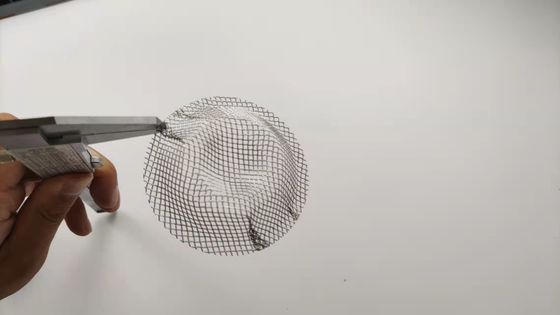 cachimba Ss304 de la pantalla de filtro del metal del tabaco que fuma 100pcs
