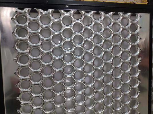 Rejilla de seguridad de acero inoxidable tipo personalizado para cubiertas de zanjas de metal