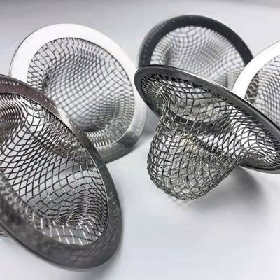alambre de acero inoxidable 304 Mesh Filter Cap Dome Shape de 60m m