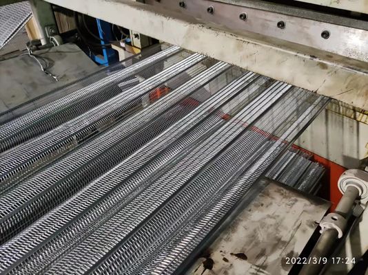 Lámina de acero galvanizado acanalada para encofrado de hormigón y enlucido