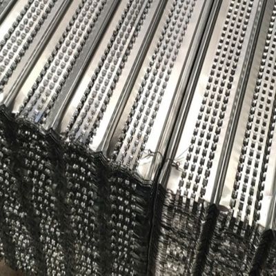 Malla metálica galvanizada de alto relieve para encofrado de estuco 0.45m x 2m
